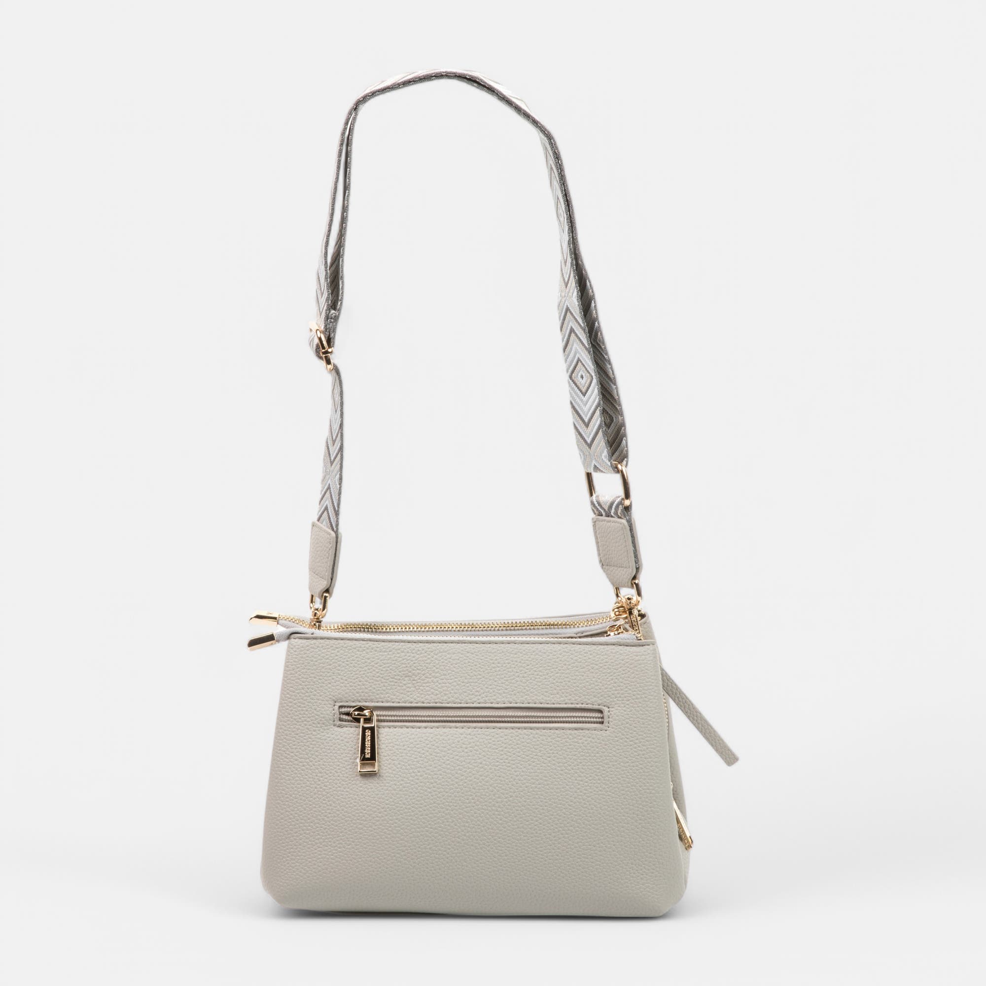 Sac bandoulière beige
