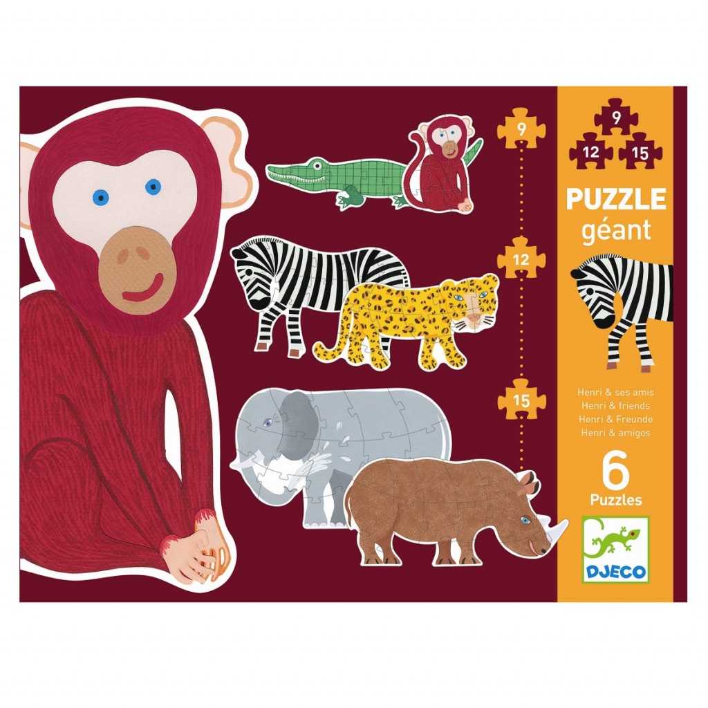 Puzzle Géant - Henri & ses Amis