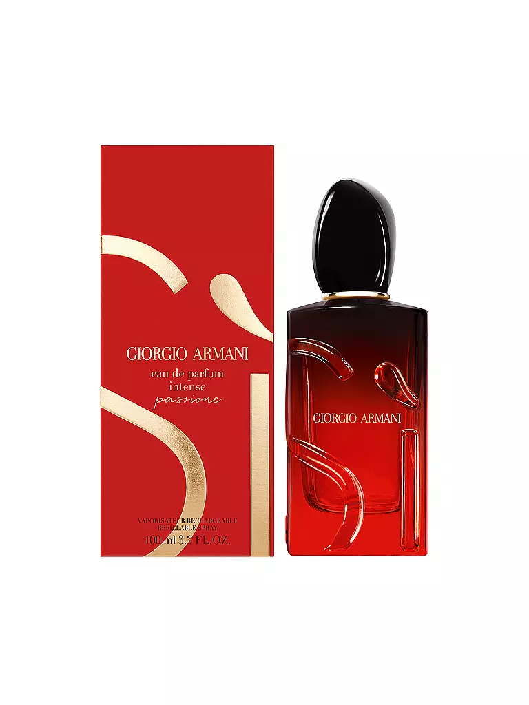 GIORGIO ARMANI Sì Passione Eau de Parfum Intense 100ml Nachfüllbar keine Farbe