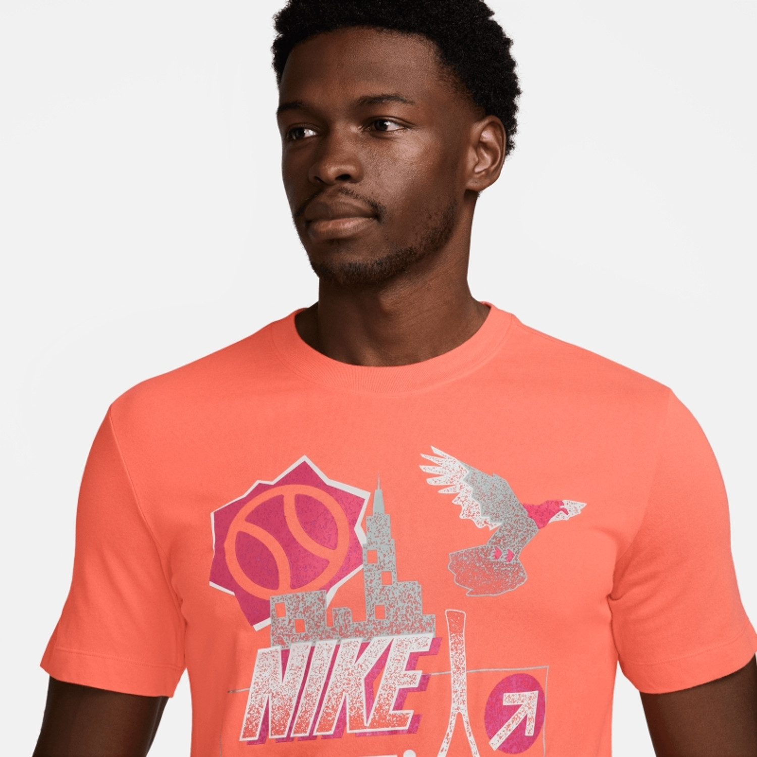 Nike Court Heritage US Open Tee Set Heren