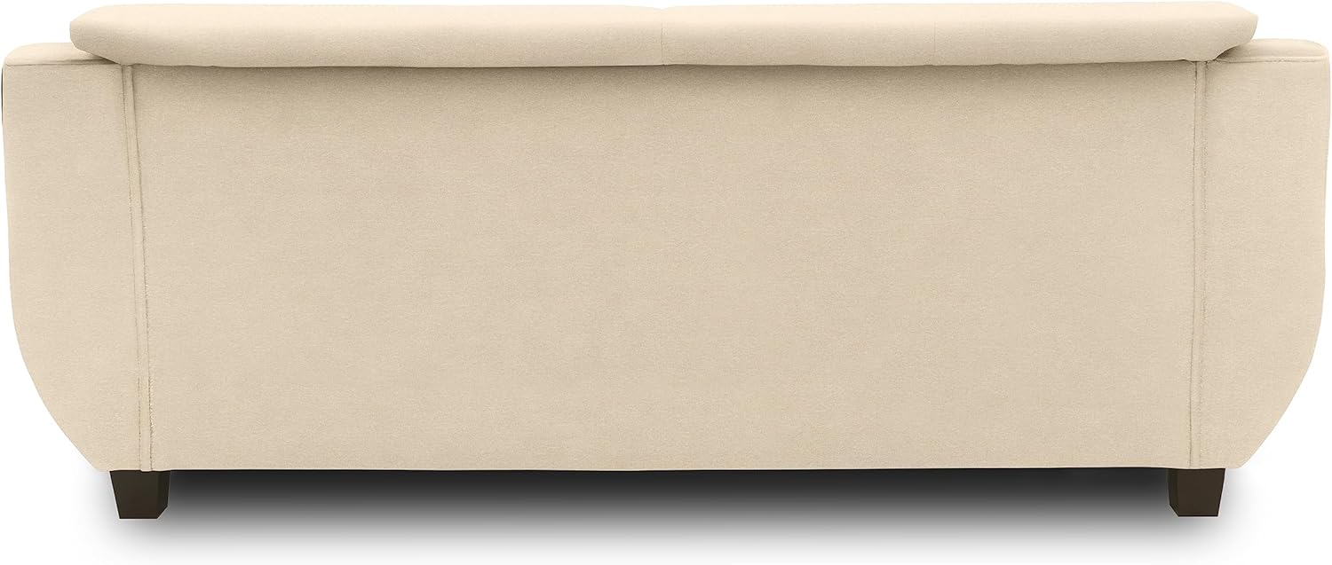 DOMO. collection Panama 3 Sitzer, Sofa, 3er Couch, Garnitur, 3-2-1, beige, 207 cm