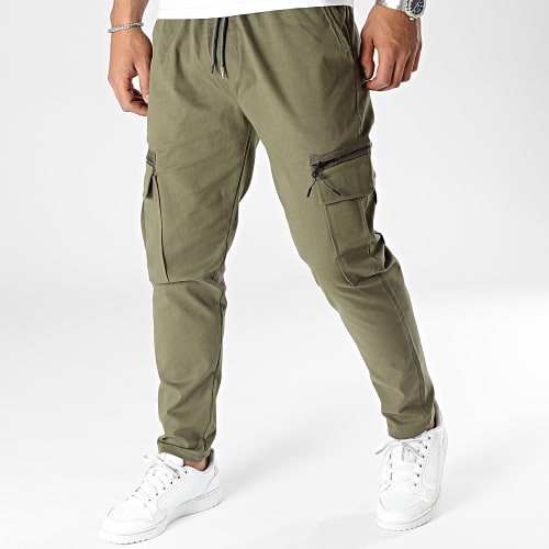 Pantalon Cargo 28811 Vert Kaki