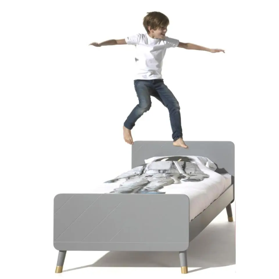 Bed Billy 90x200 - grijs