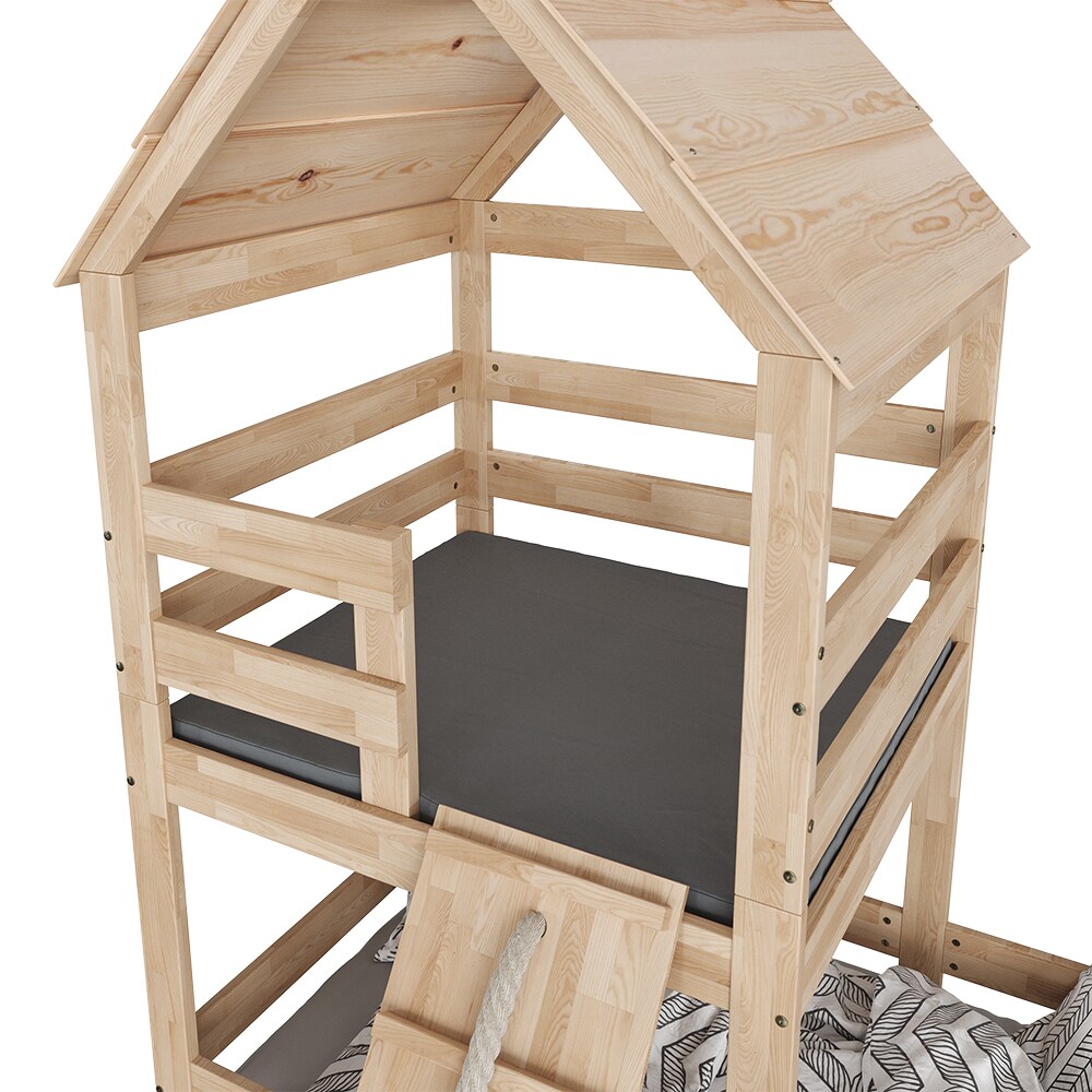 Kindermatratze 100 x 90cm für Spielturmbett Teddy Kaltschaummatratze Vitalispa