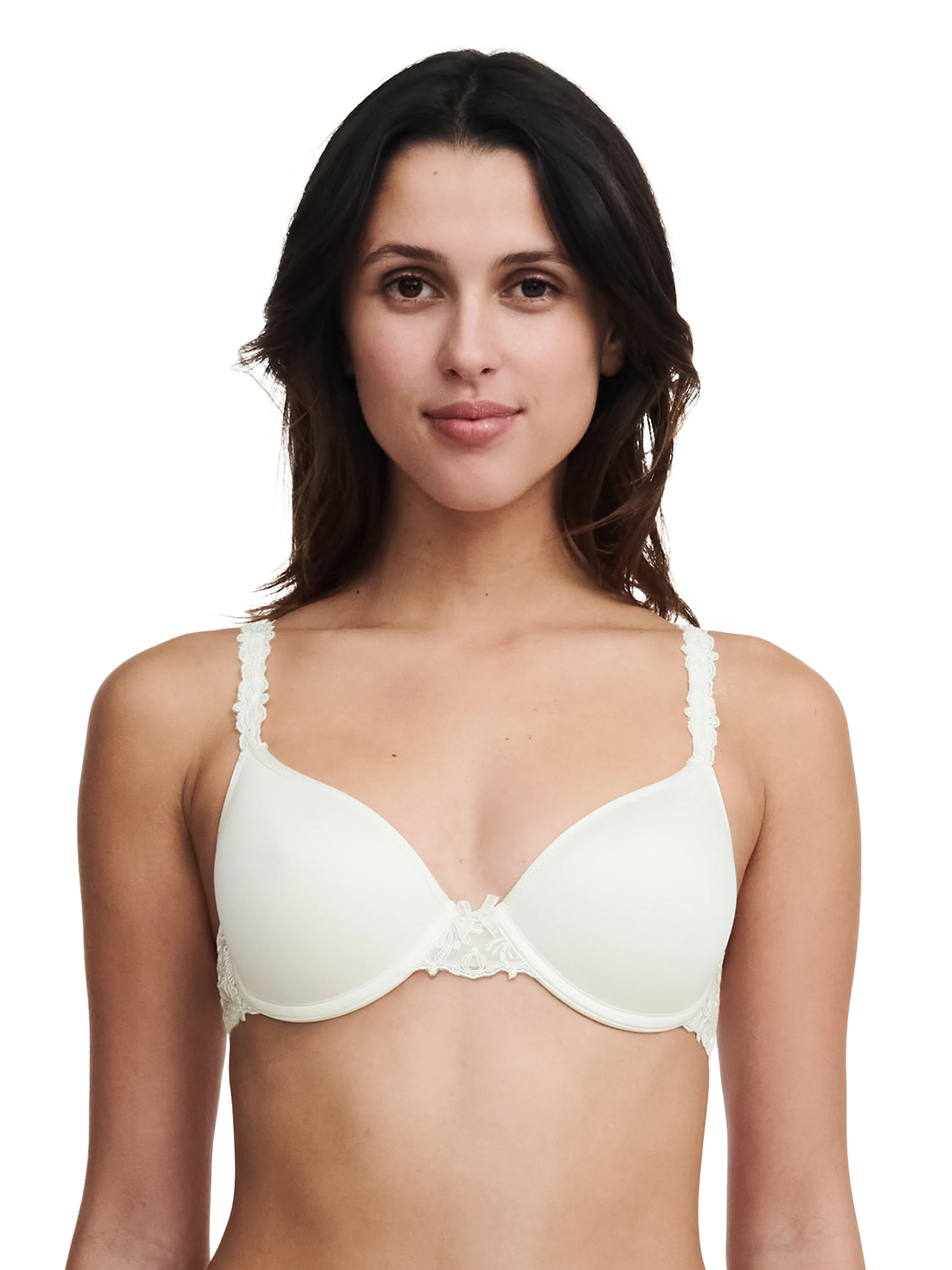 CHAMPS ELYSEES - Soutien-gorge mémoire de forme emboîtant broderie italienne | Beige