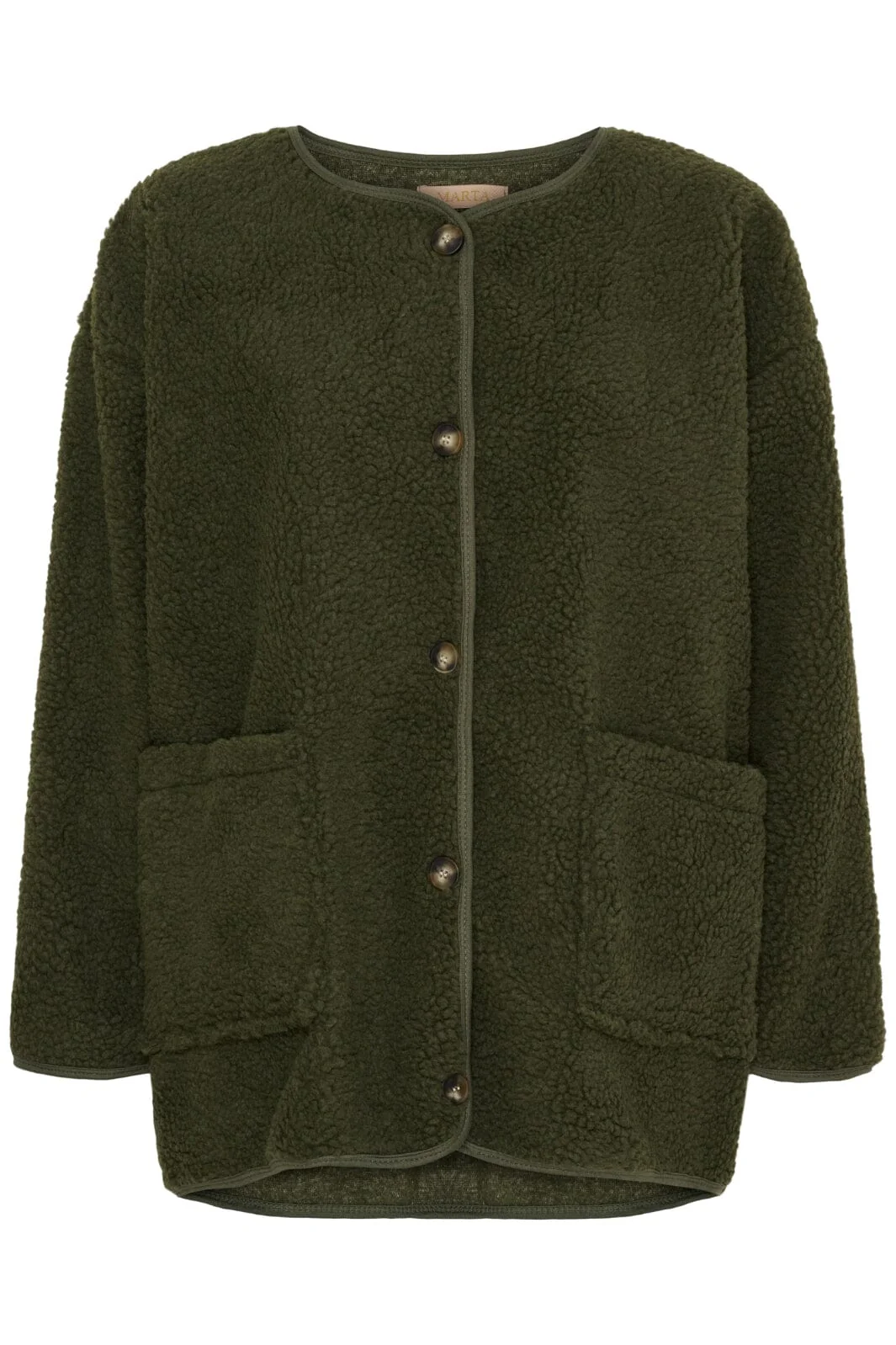 Marta Du Chateau Mdclucile Jacket 23919 kaki