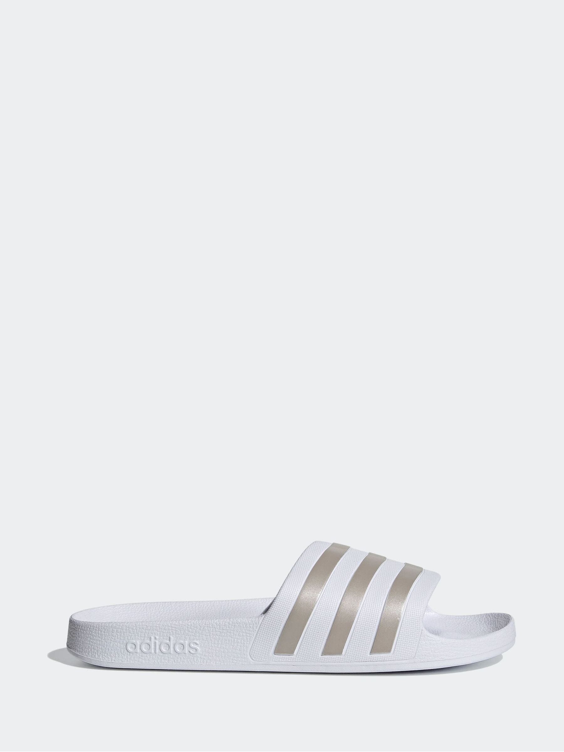 Wit - adidas Sportswear Adilette aqua-slippers