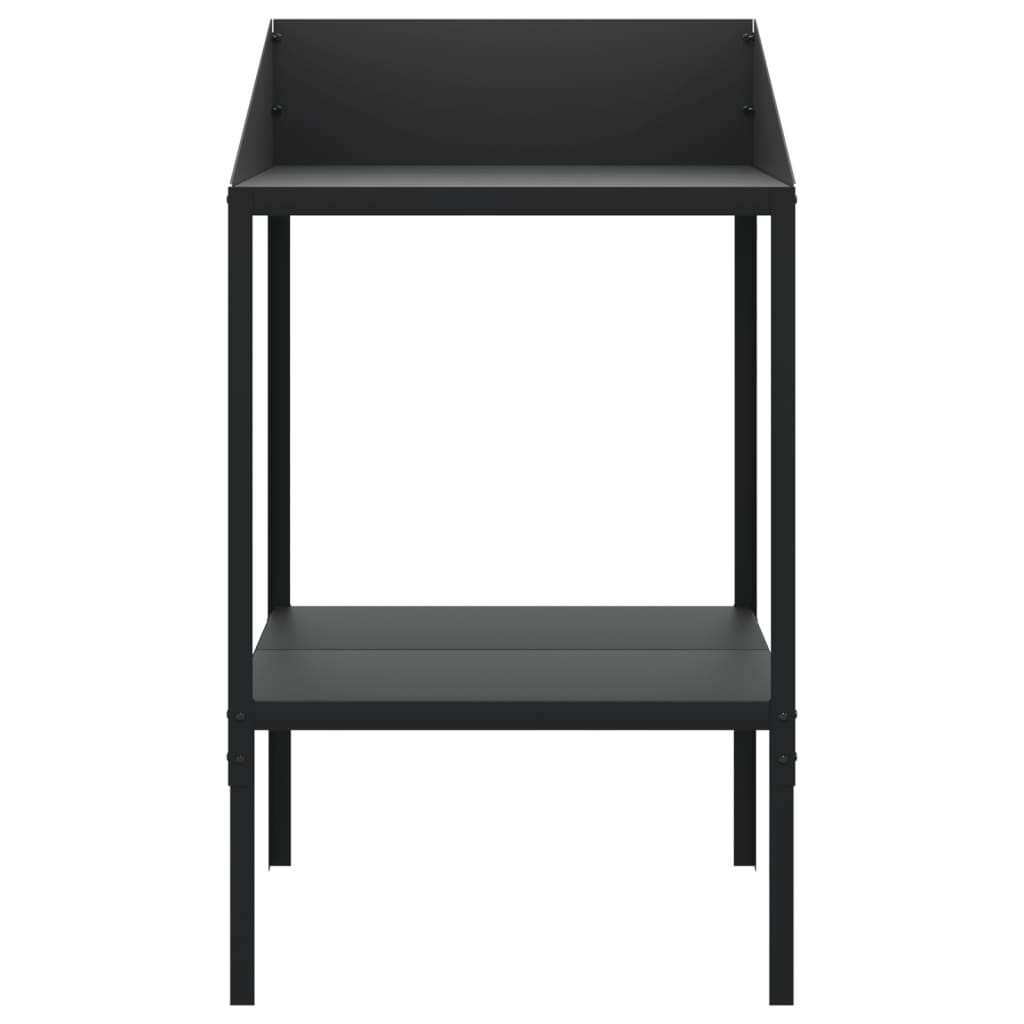 Support pour plantes anthracite 56,5x54,5x100cm acier galvanisé