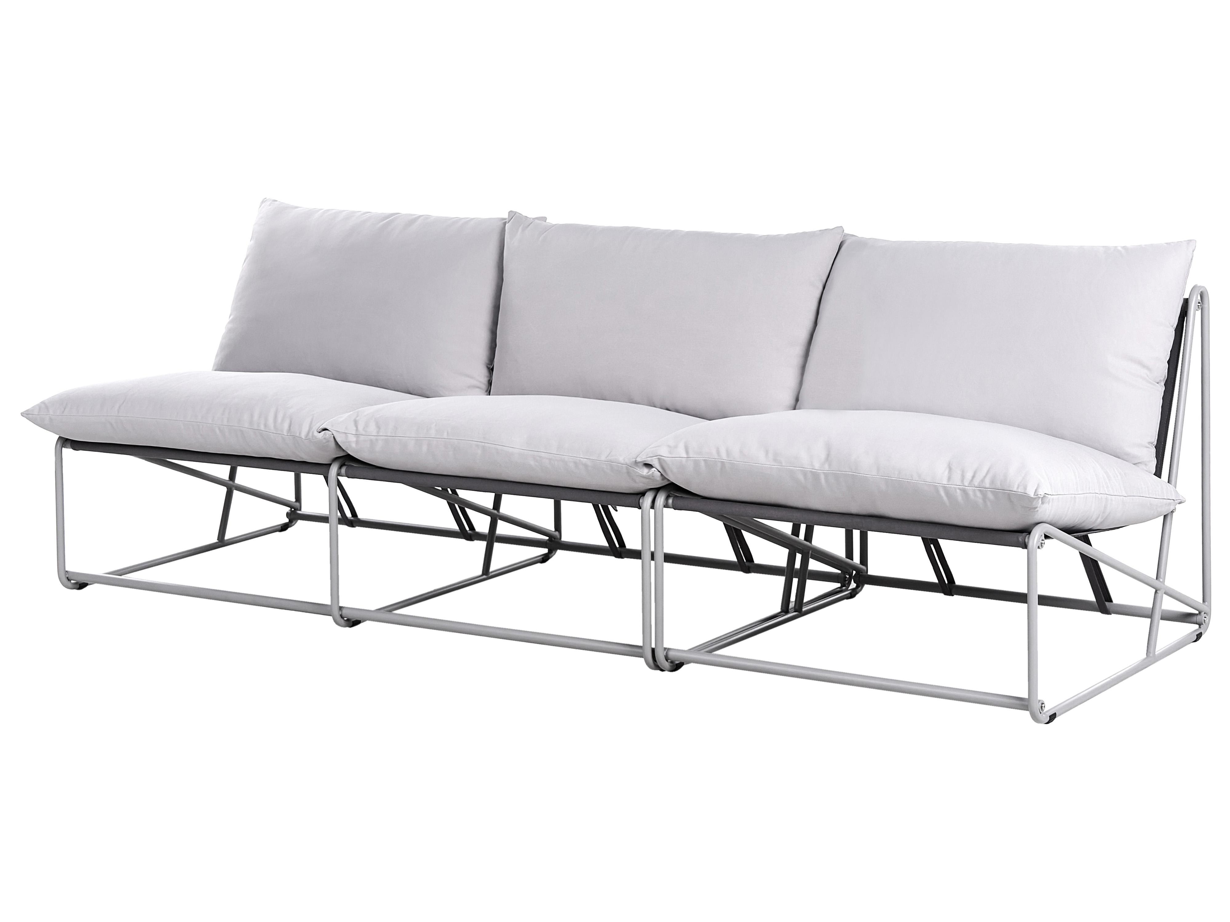 Tuin bankenset 3-zits PICO Metaal Grijs