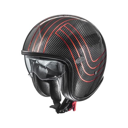 Casque Premier VINTAGE PLATINUM CARBON EX CHROMED BM - Rouge