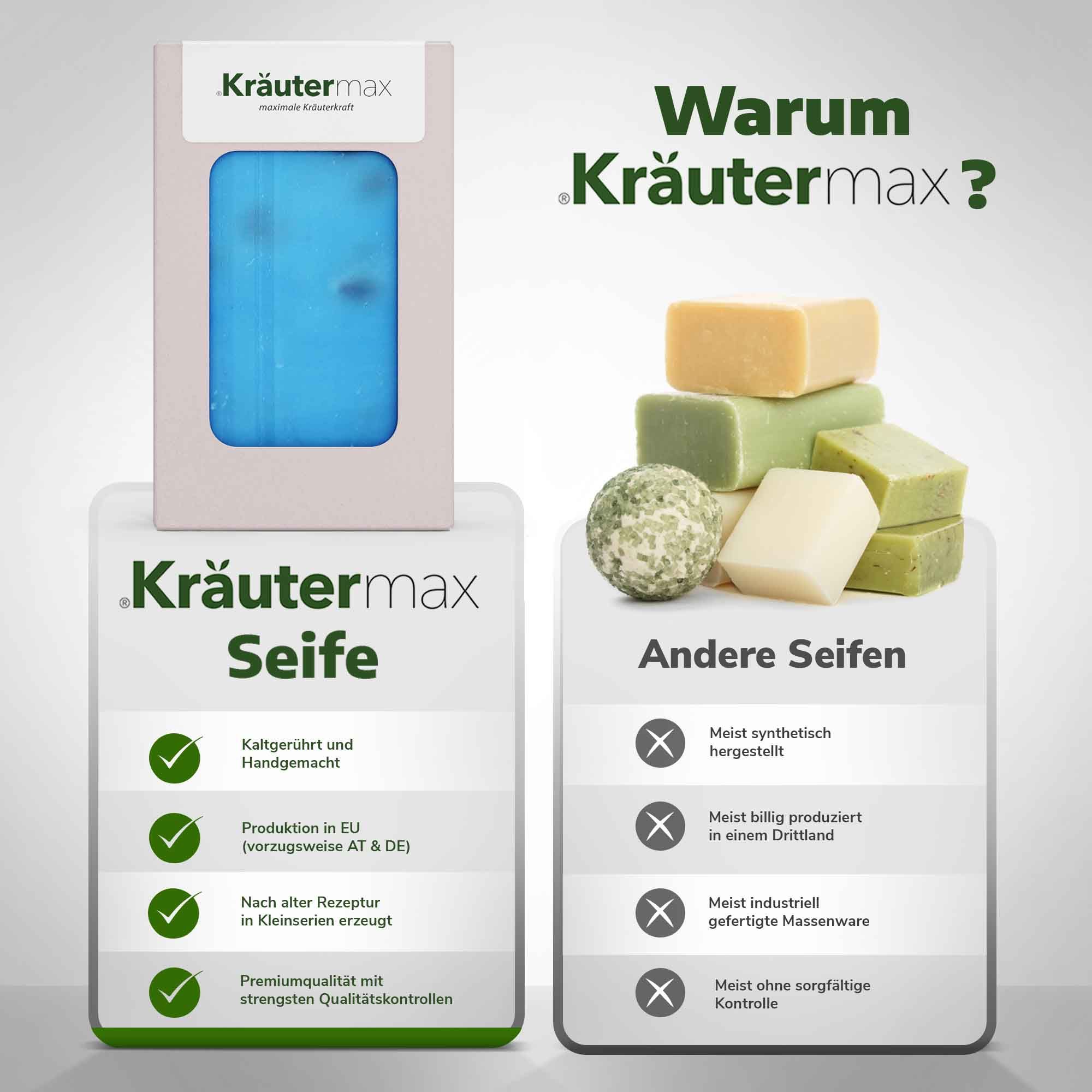 Kräutermax Pflanzenölseife Lavendel