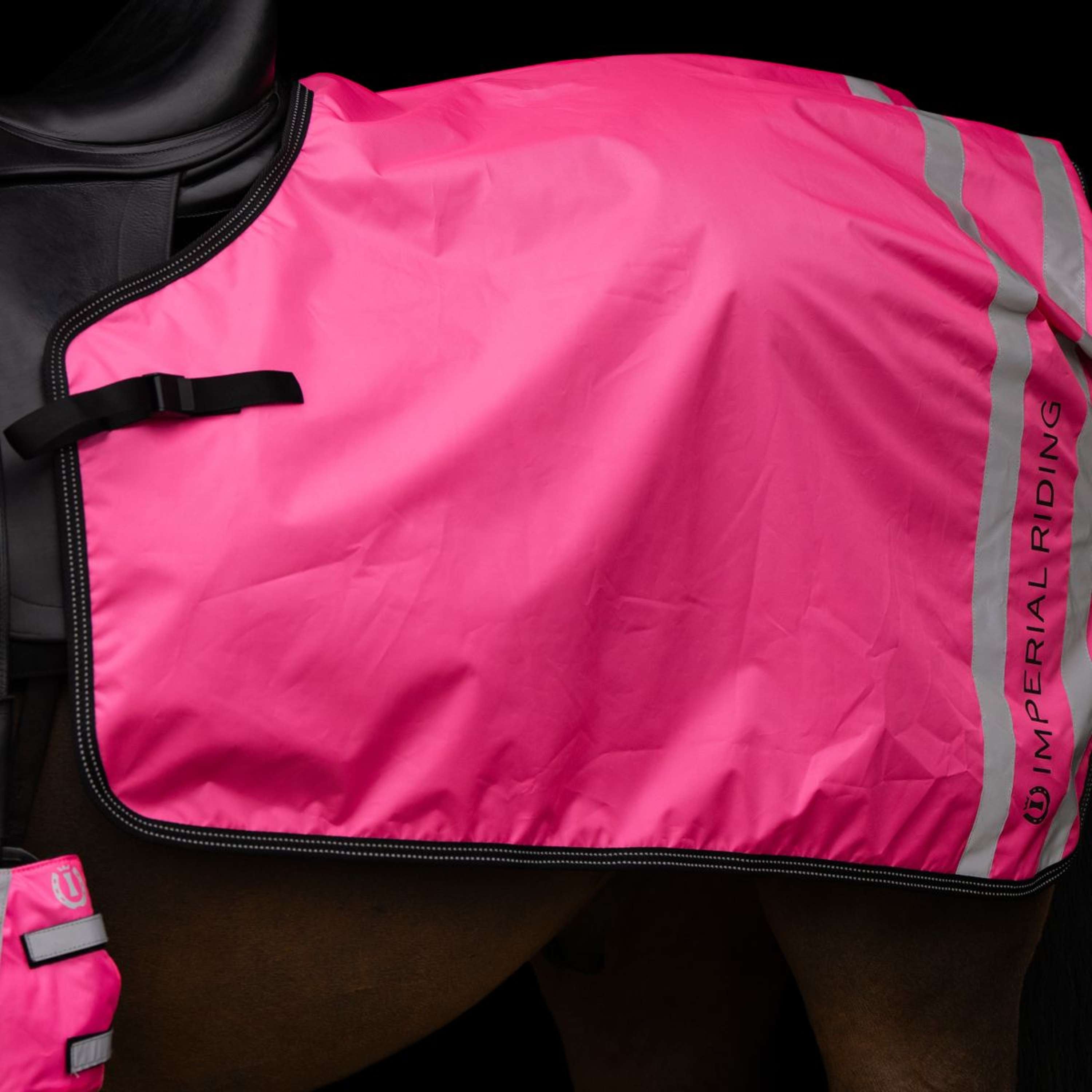 Imperial Riding Uitrijdeken IRHReflective Neon Pink
