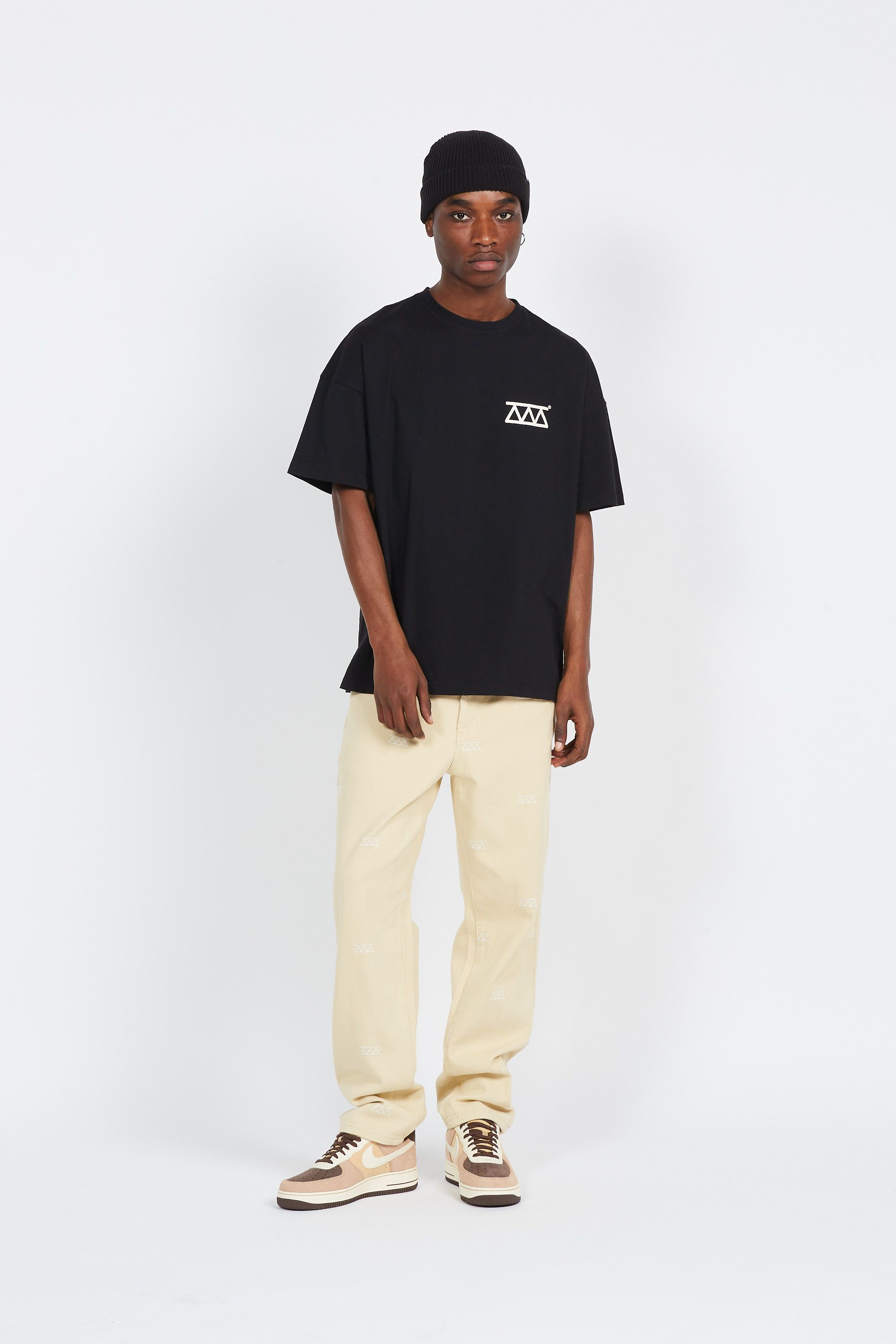 Hologram T-shirt RELIEF BLACK Noir