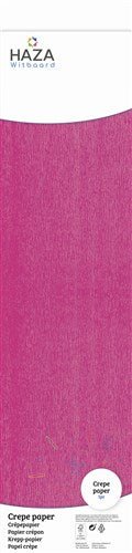 Fuchsia Crepe Papier 2,5m