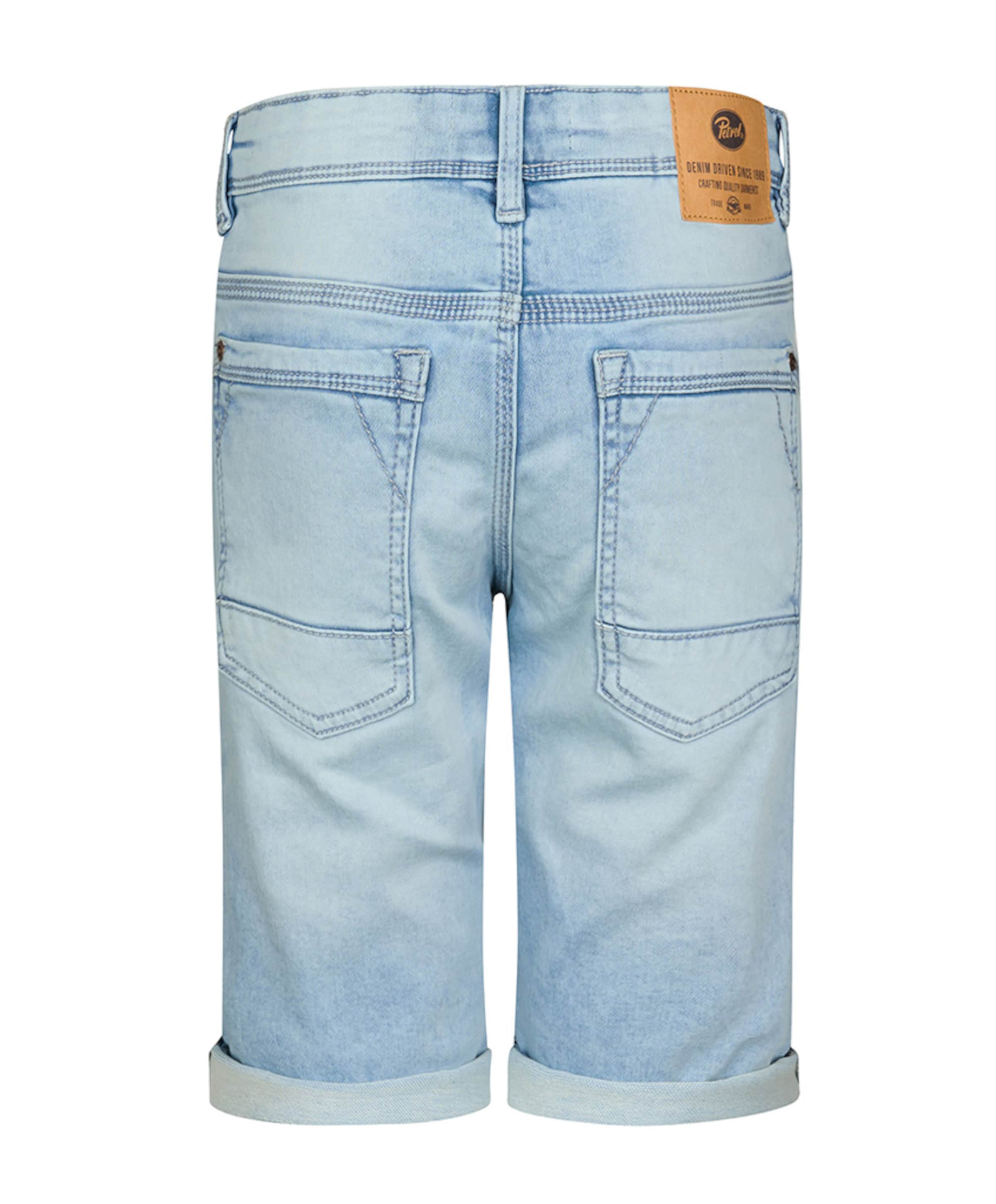 Petrol jongens korte broek blauw