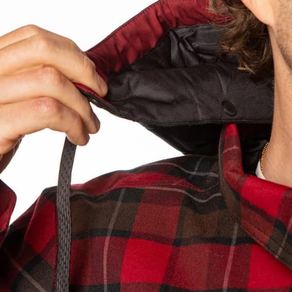 Veste snowboard 686 WOODLAND INSULATED JACKET OXBLOOD PLAID