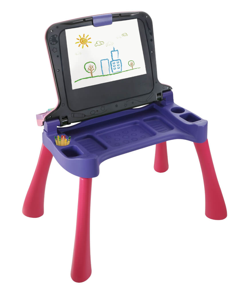 Vtech 80-540954 5-in-1 Magischer Schreibtisch pink
