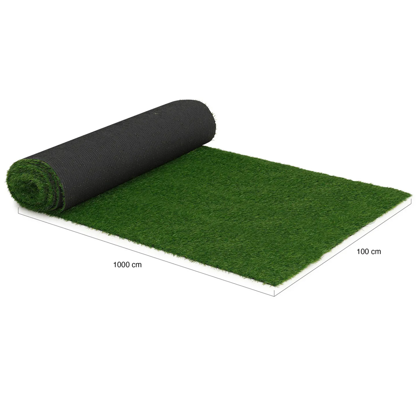 Gazon synthétique artificiel 1x10 M 20 mm pour jardin et balcon