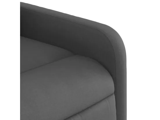Fauteuil inclinable Gris foncé Tissu