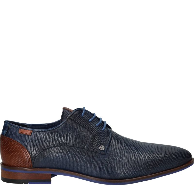 Berkelmans Oulton Veterschoenen Blauw Heren