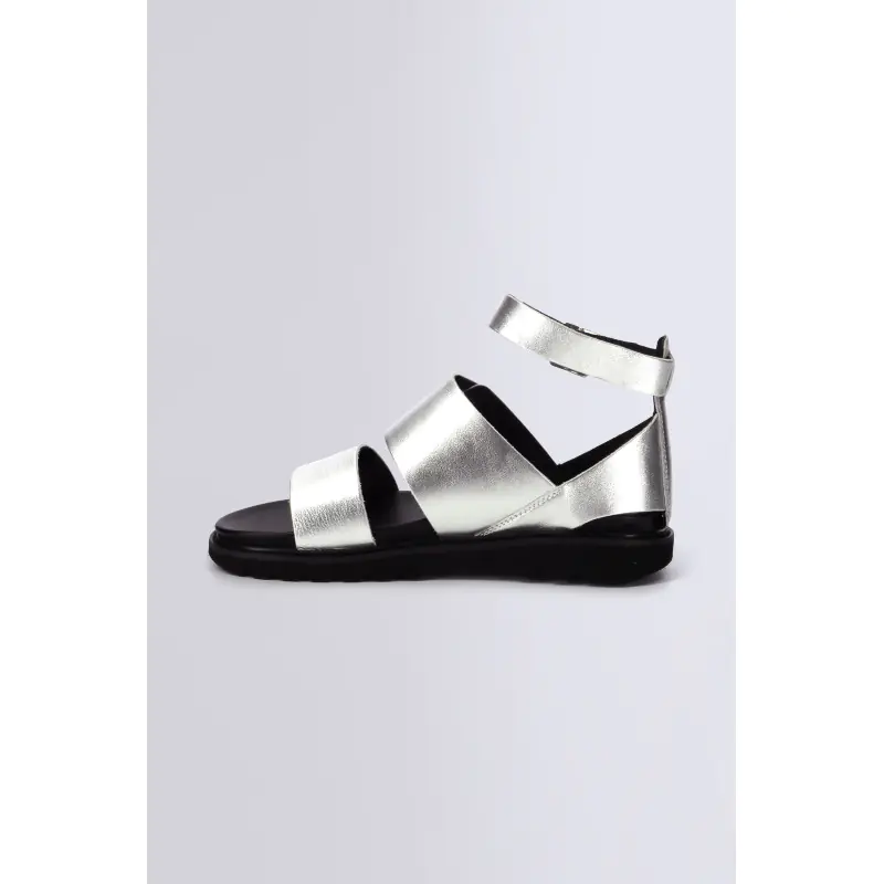 NEOSTRAP ARGENT SANDALES Cuir Femme