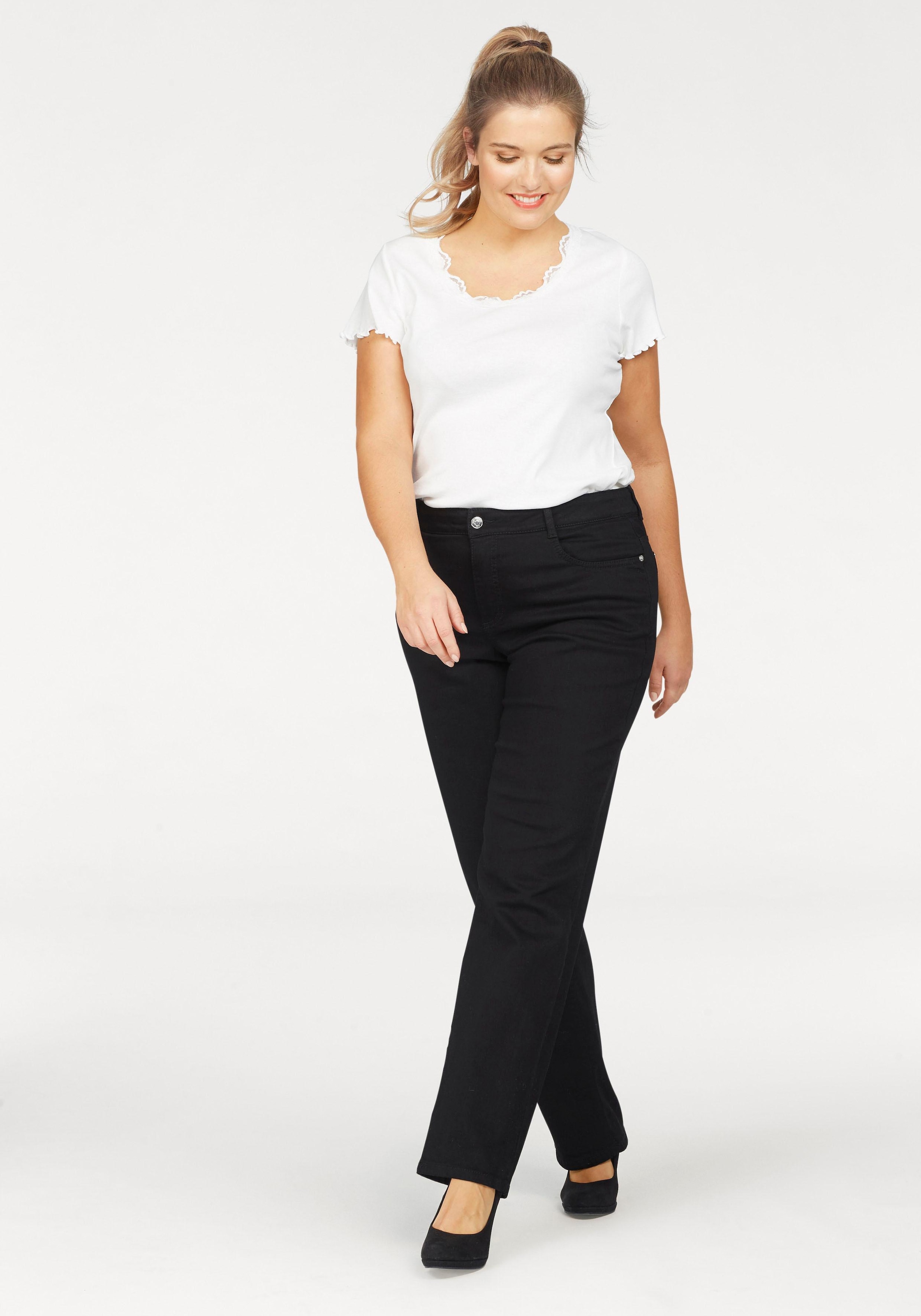 MAC Bequeme Jeans »Gracia«, Passform feminine fit