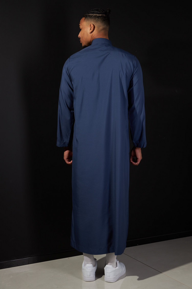 Qamis bleu foncé