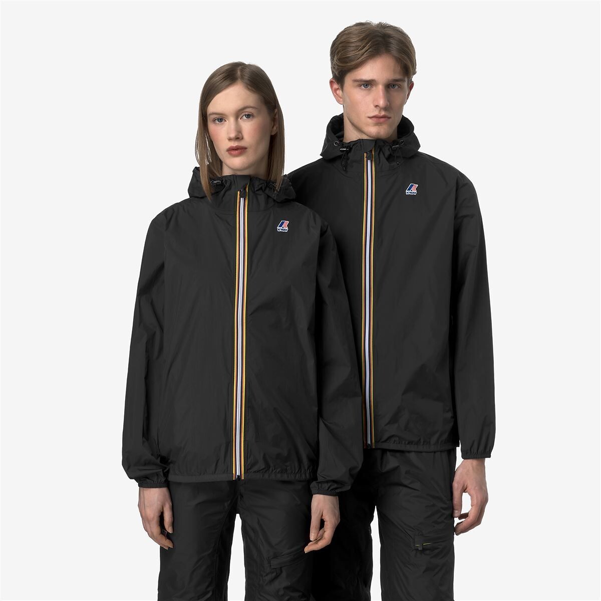 K-WAY<br>LE VRAI CLAUDE 4.0 corta-vento com capuz unissex