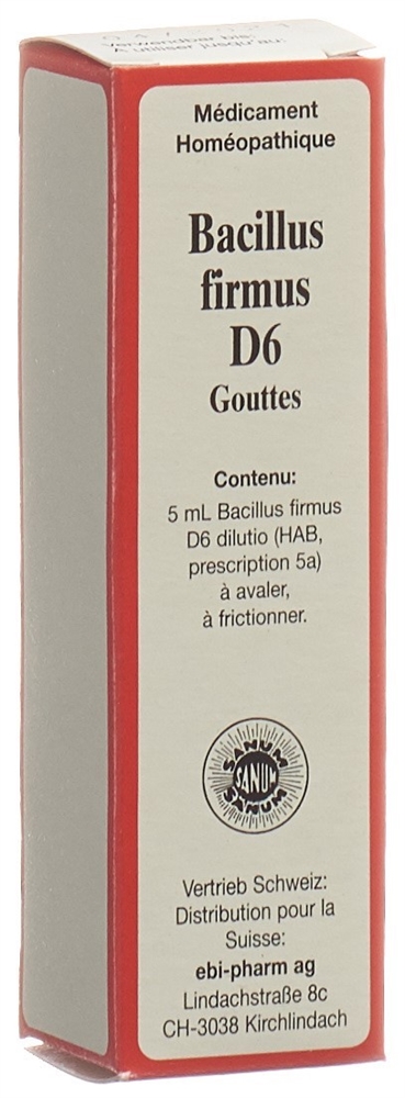 SANUM Bacillus firmus Tropfen 6 D 5 ml