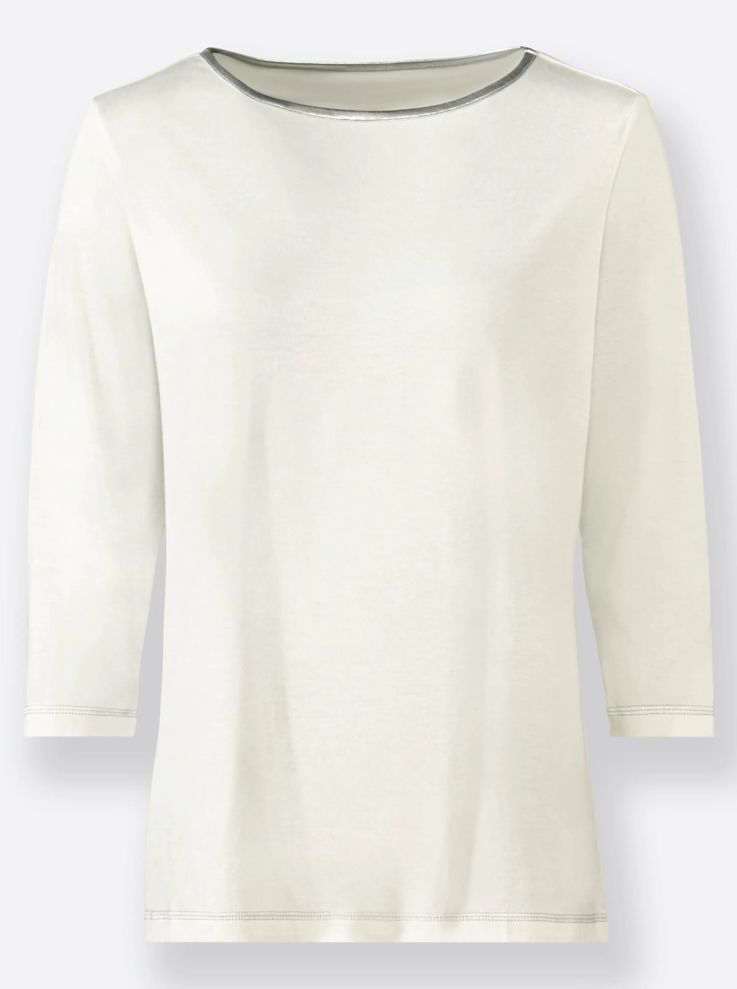 Shirt in ecru