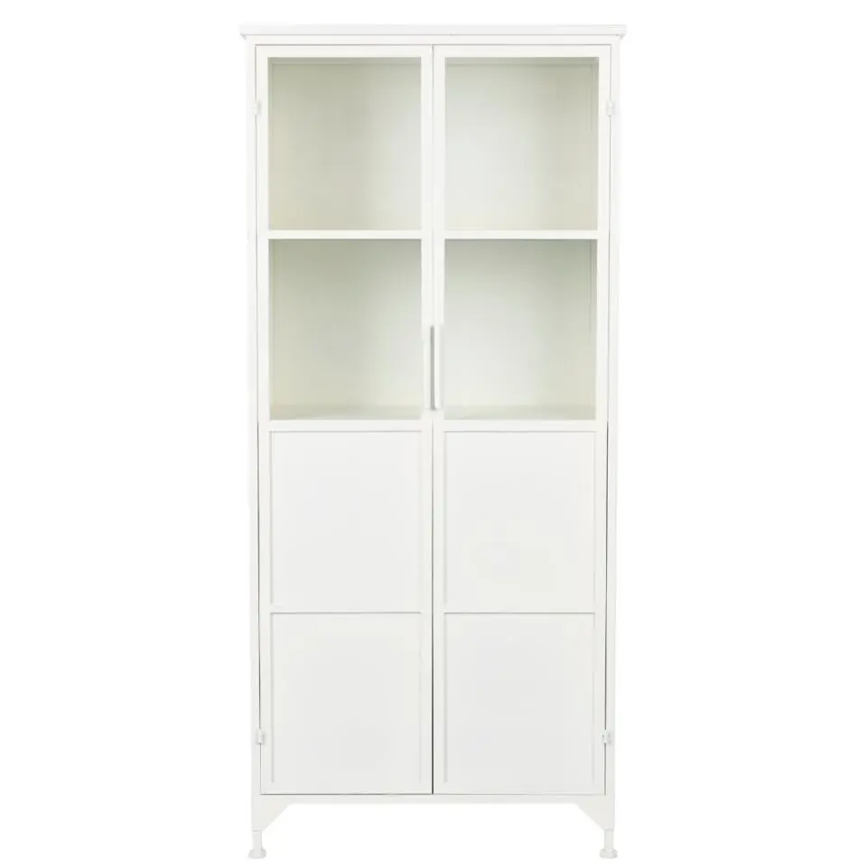 Housecraft Miya Kast/ Opbergkast Hoog Metaal Wit
