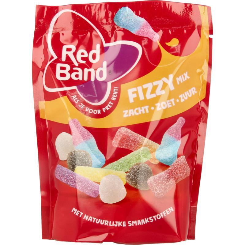 Red Band Snoepmix Fizzy 205G