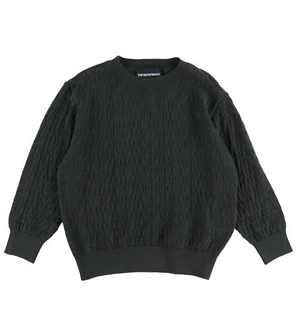 Emporio Armani Bluse - Acryl/Wolle - Chimera m. Logos