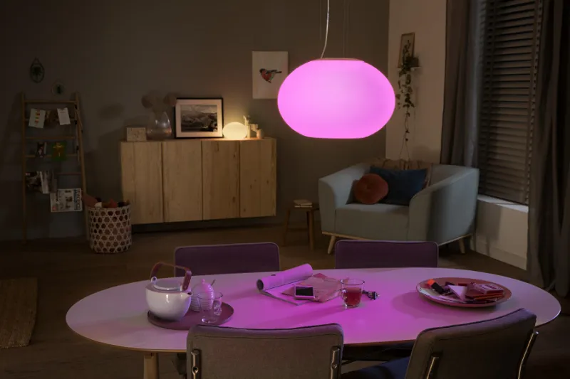 Philips Hue White Color Ambiance Flourish  Pendel - Hvid BT