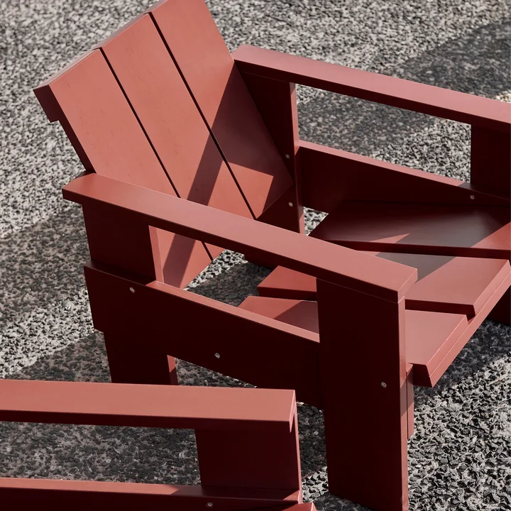 HAY - Crate Lounge Chair, L 77 cm, pine