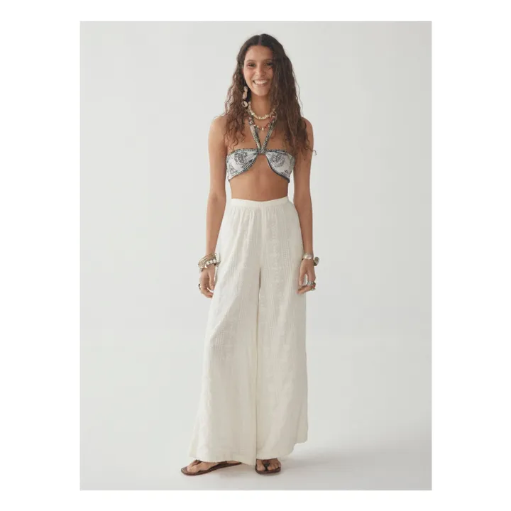 Maison Hotel Pantalon Tess | Blanc