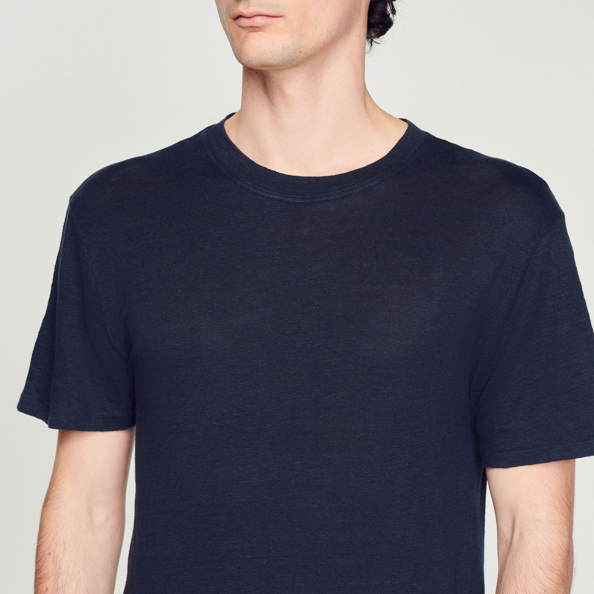 T-shirt en lin certifie