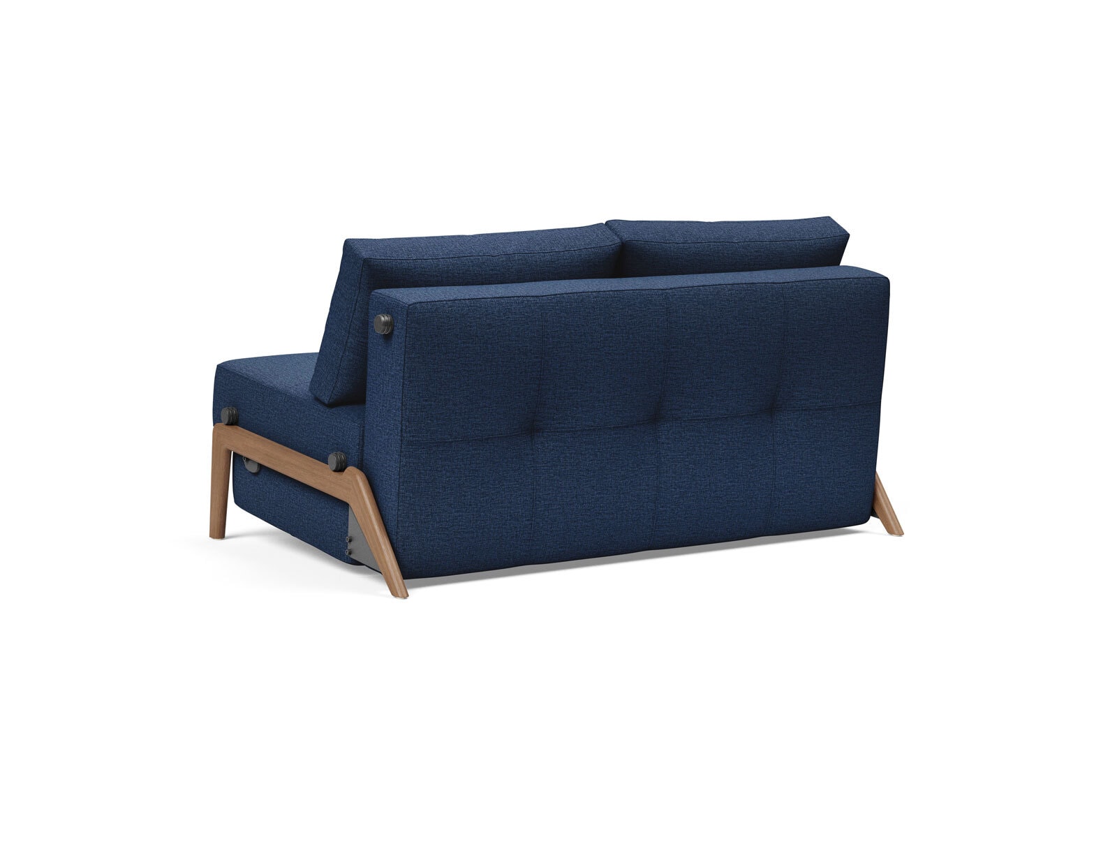 INNOVATION LIVING Schlafsofa KAROI Eiche natur /Mixed dance blue