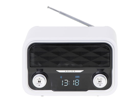 ADLER - Ad1185 radio bluetooth, tuner fm,lecture mp3, port usb et ca...