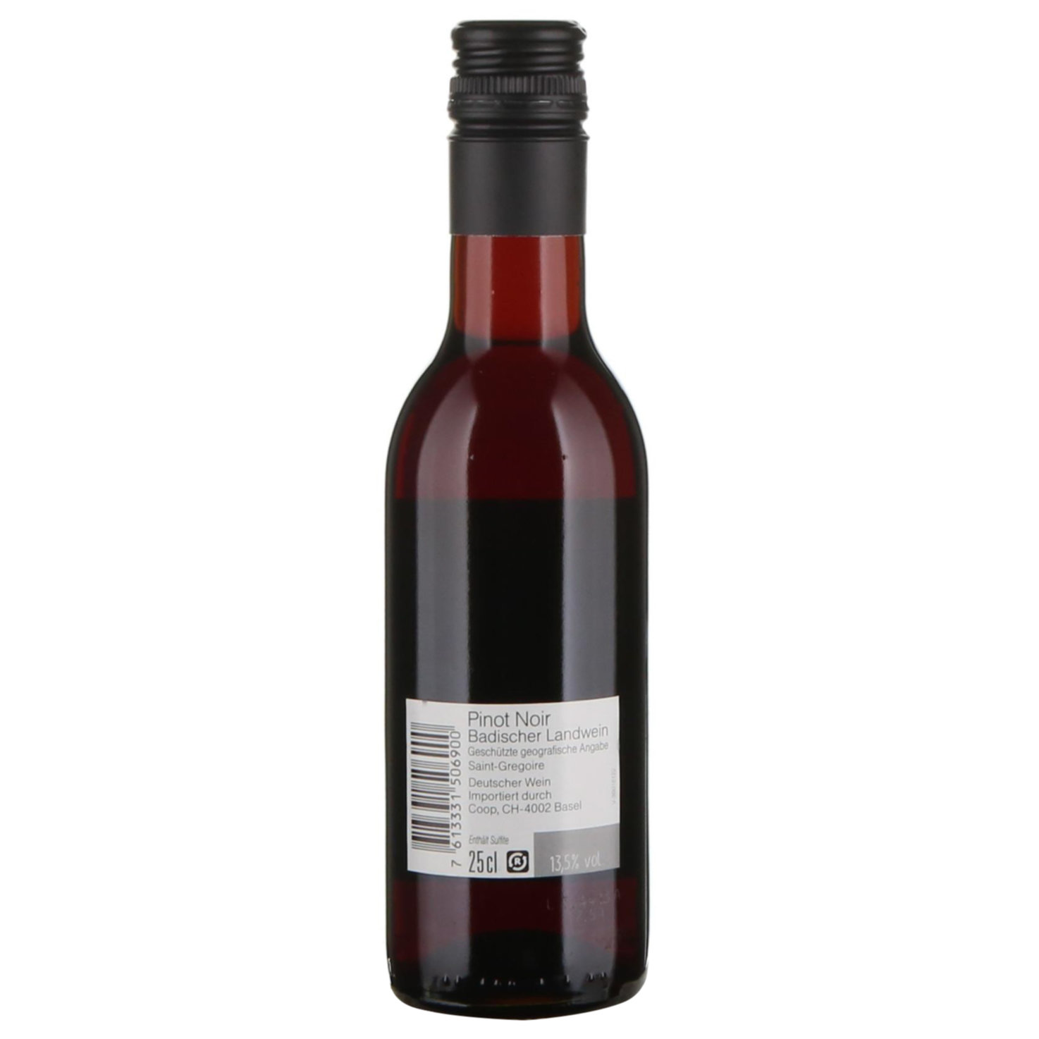 Badischer Landwein Pinot Noir Saint Gregoire -25cl