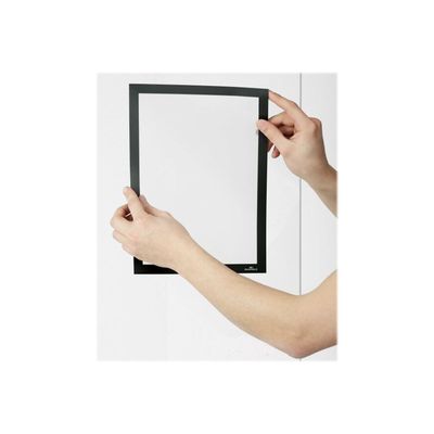Durable Duraframe Poster Sun - Cadre d'affichage vitrostatique - A4 - noir