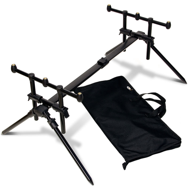 NGT Quickfish 3-Rod Pod sac inclus