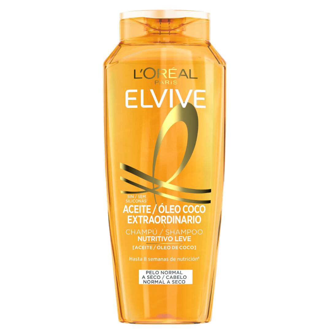 ELVIVE  Óleo Extraordinário  - Champô (Normais a Secos) - 400ml