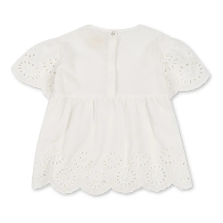 Konges Sløjd Blouse Posey Coton Bio | Blanc