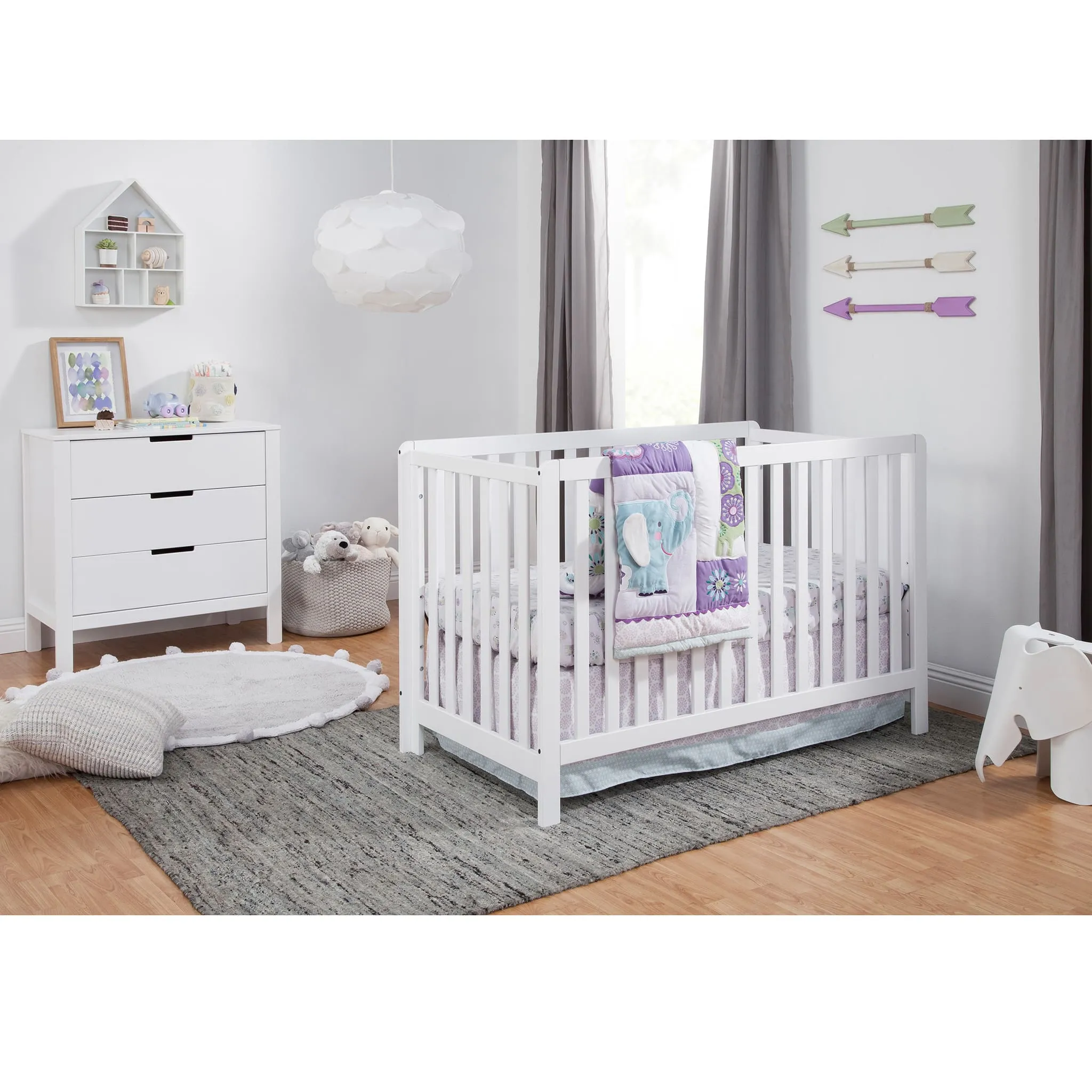 DaVinci Couchette Convertible 4-en-1 Colby - Blanc