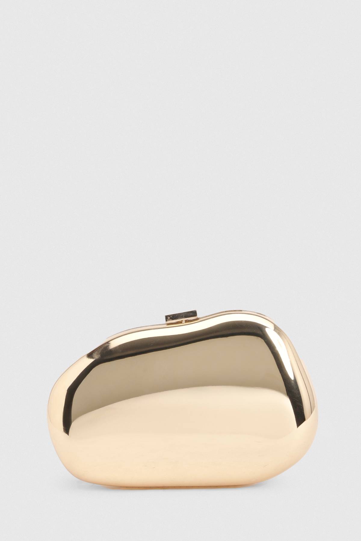 boohoo Pochette Rigide Dorée