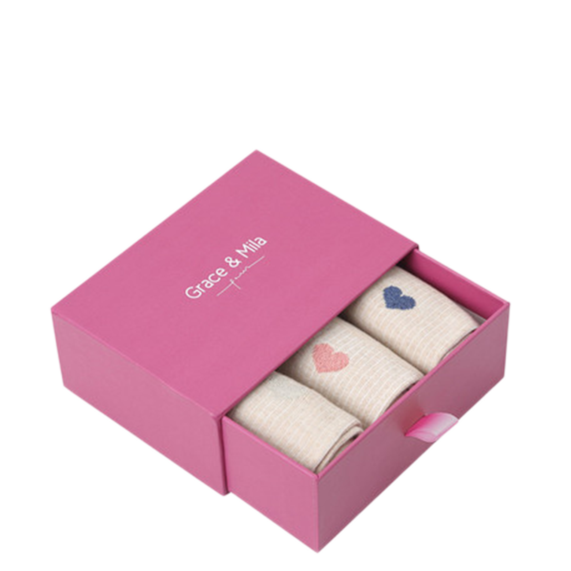 NETTY - Chaussettes en jacquard | Multicolore