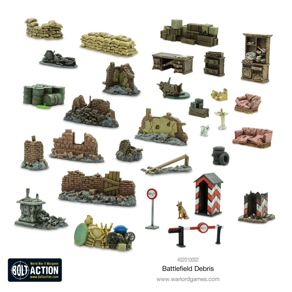 Bolt Action - Battlefield Debris