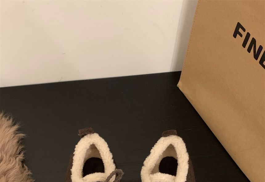 Queenie's Home - Veterschoenen met fleece rand