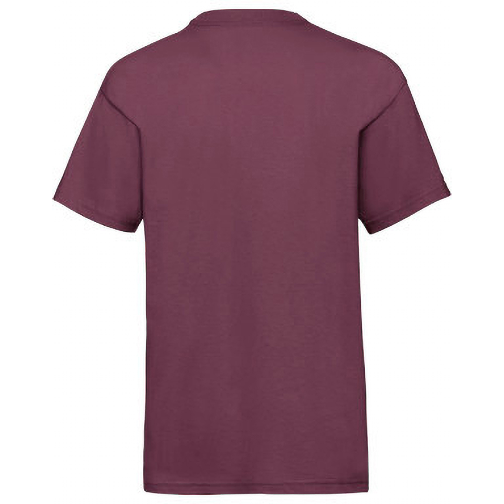 Camiseta básica de manga curta 100% algodão (pacote com 2)